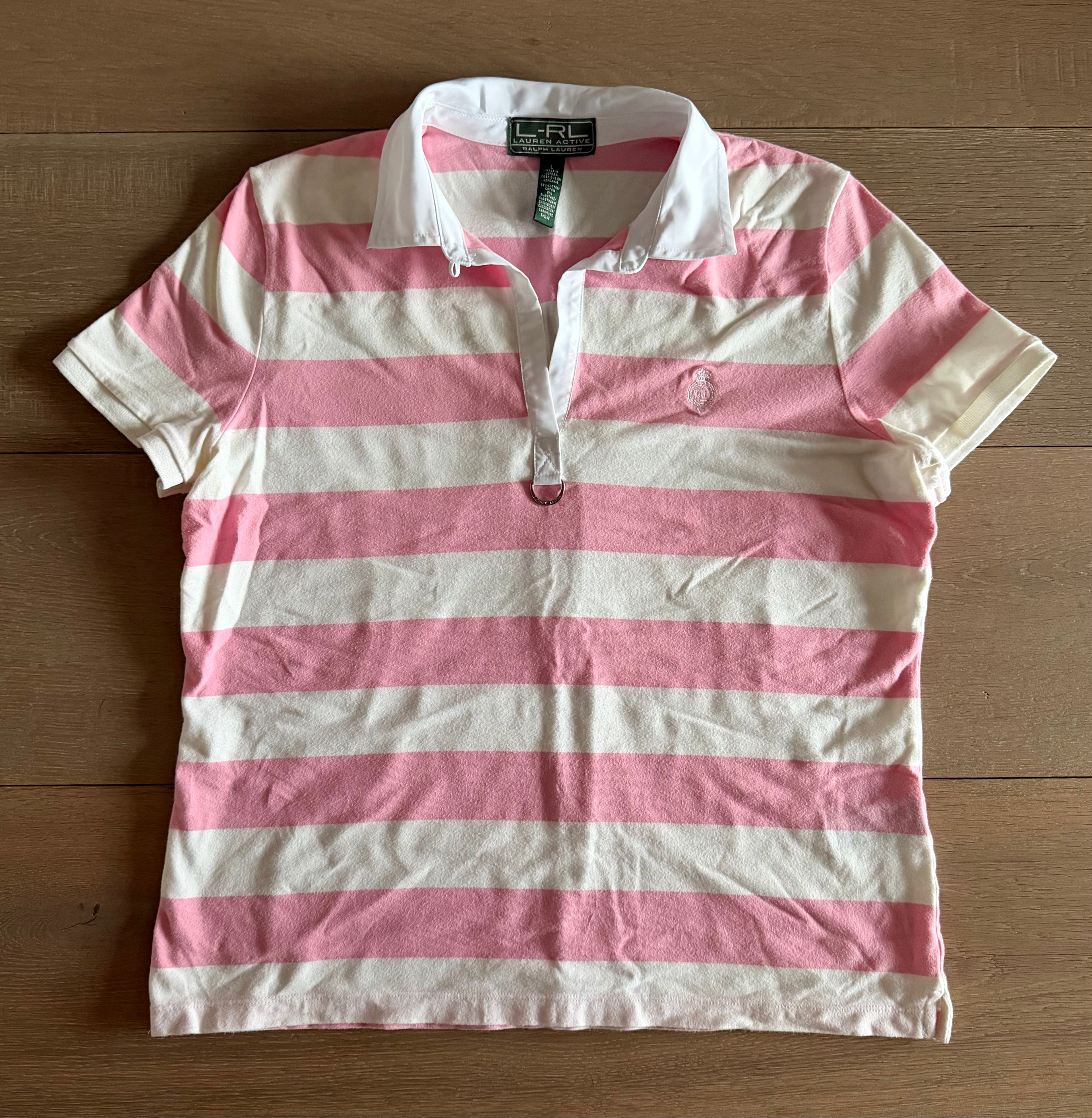 Ralph Lauren striped polo top
