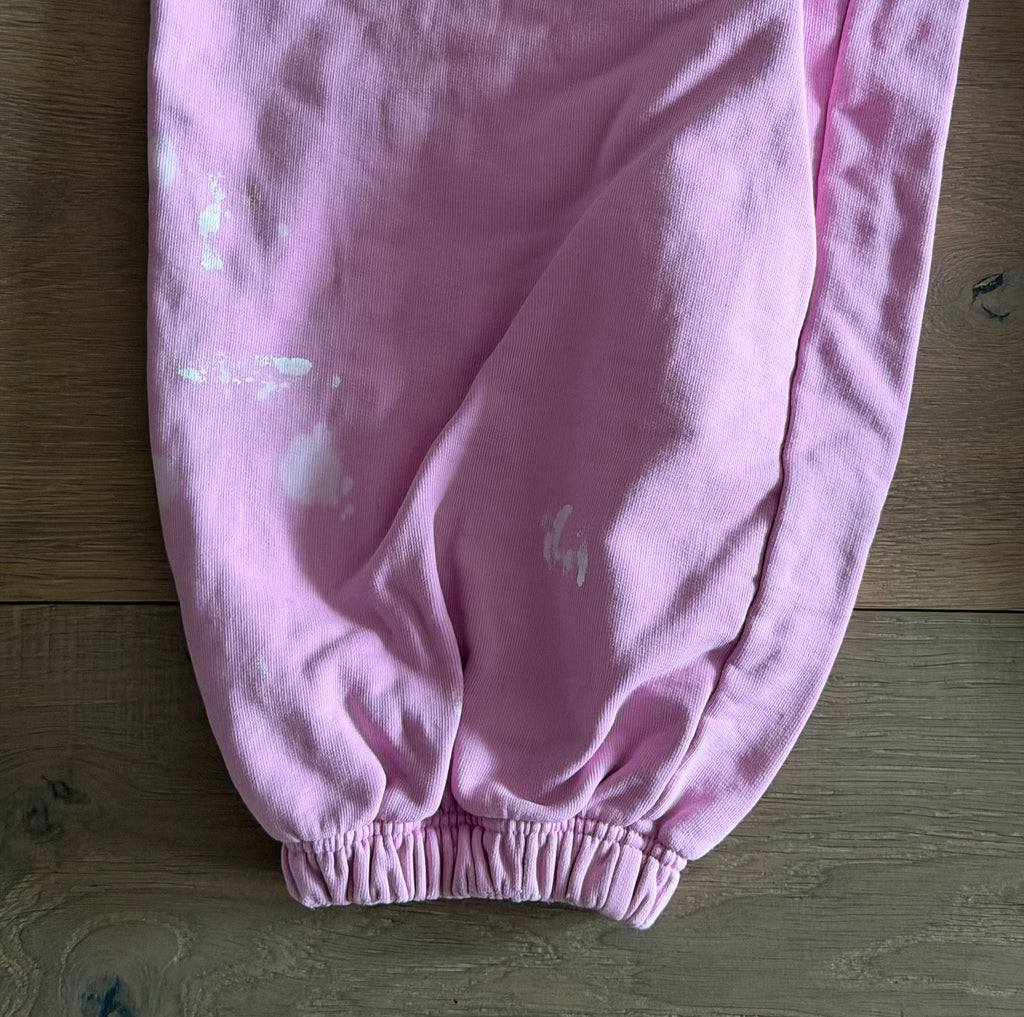 Bubble pink Balenciaga joggers